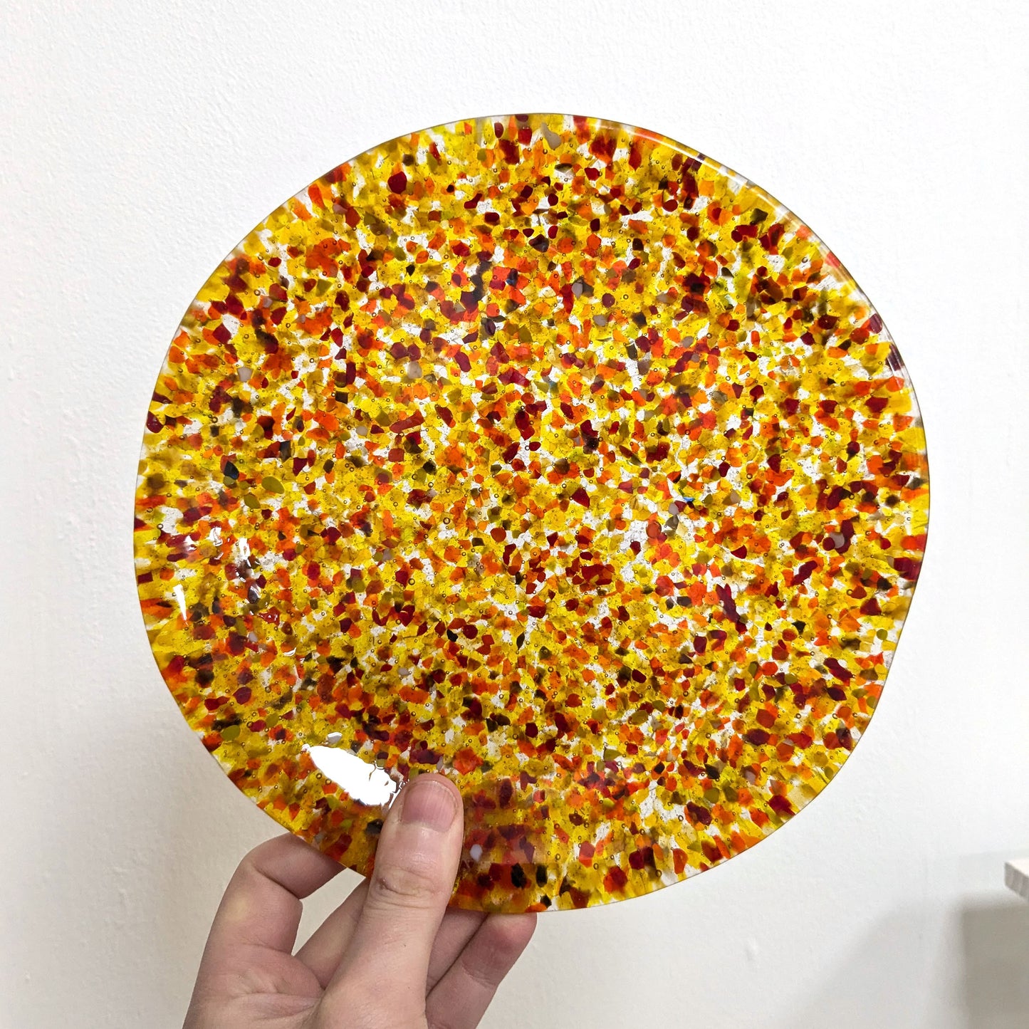 Confetti plates