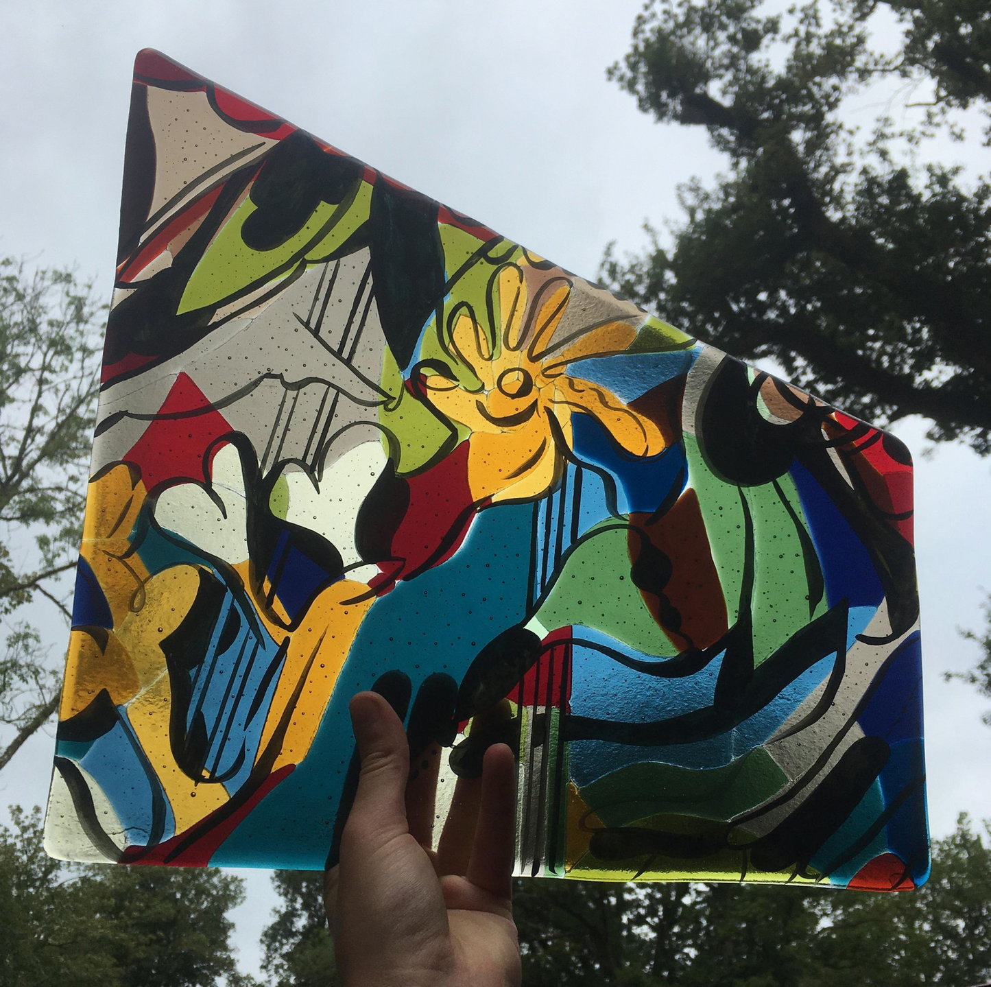 Introduction to Fused Glass workshop: Window catcher
